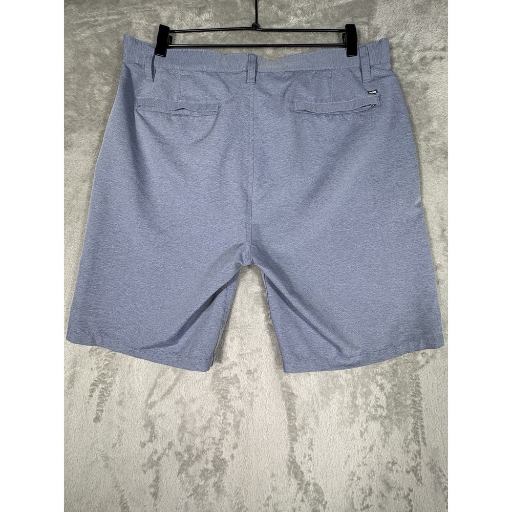 Hurley Boardshorts Blue Gray Size 36 Hybrid Shorts Beach Surfing Walking Surf - Picture 5 of 9